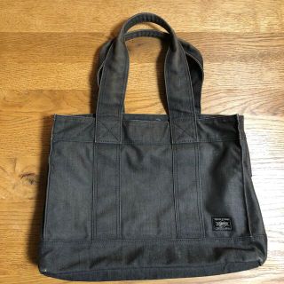 ポーター(PORTER)のポーター　トートバッグ　黒　キャンバス(トートバッグ)