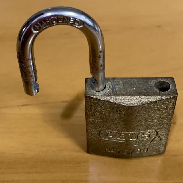 ABUS(アバス)の南京錠 ABUS EC75 南京錠 鍵 真鍮製 インテリア/住まい/日用品のインテリア/住まい/日用品 その他(その他)の商品写真