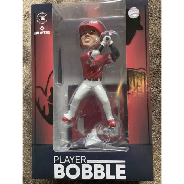 大谷翔平 フィギュアMLB Framed Jersey Bobblehead