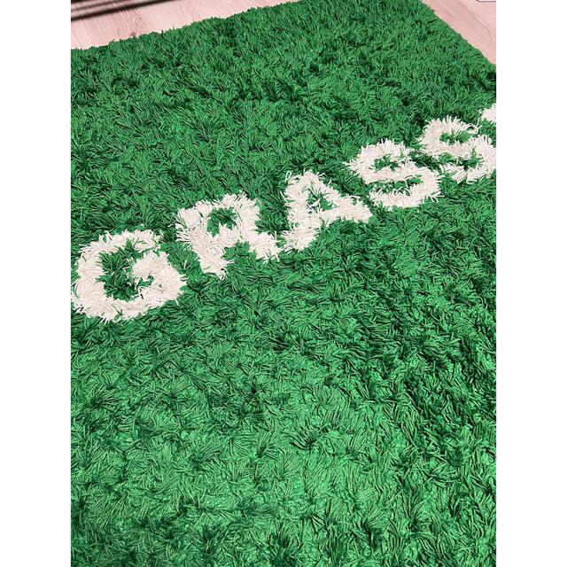 IKEA(イケア)のIKEA VIRGIL ABLOH WET GRASS イケア　ラグ　バージル インテリア/住まい/日用品のラグ/カーペット/マット(ラグ)の商品写真