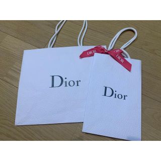 ディオール(Dior)のDior ディオール 紙袋 ショッパー ショップ袋 リボン付き(ショップ袋)