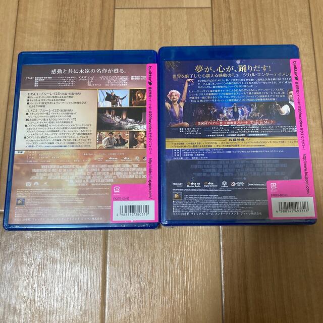 グレイテストショーマン、タイタニック　ブルーレイ エンタメ/ホビーのDVD/ブルーレイ(外国映画)の商品写真