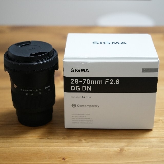 内容レンズ本体付属品一式新品未開封 SIGMA 28-70mm F2.8 DG DN ソニーEマウント