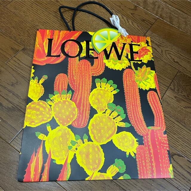 LOEWE(ロエベ)のロエベ　LOEWE ノベルティセット　ネイルシール×2 カタログ　シール　紙袋 エンタメ/ホビーのコレクション(ノベルティグッズ)の商品写真