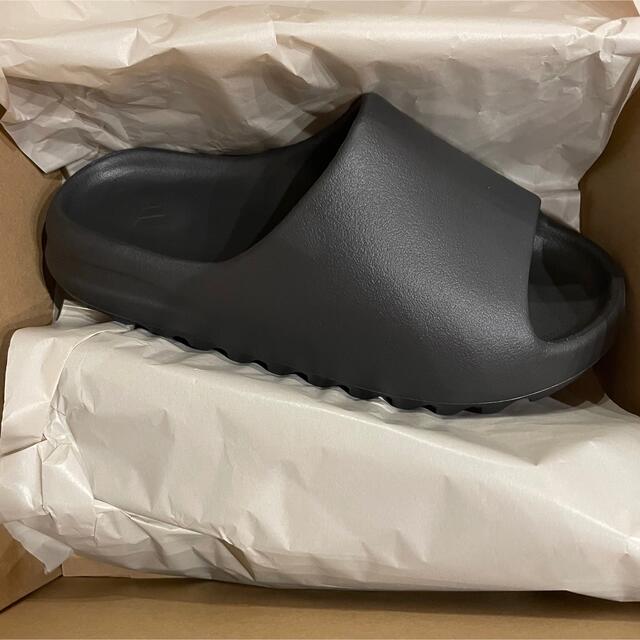 ADIDAS YZY SLIDE ONYX アディダスイージースライドサンダル靴/シューズ