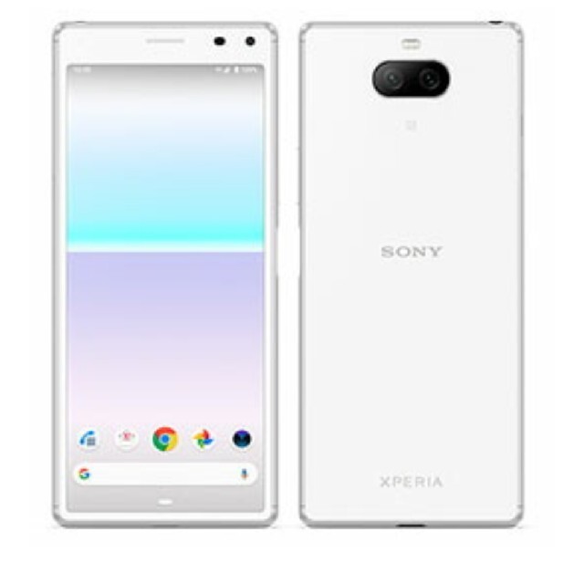 スマートフォン/携帯電話SONY Xperia8 ホワイト  simロック解除済 未使用品