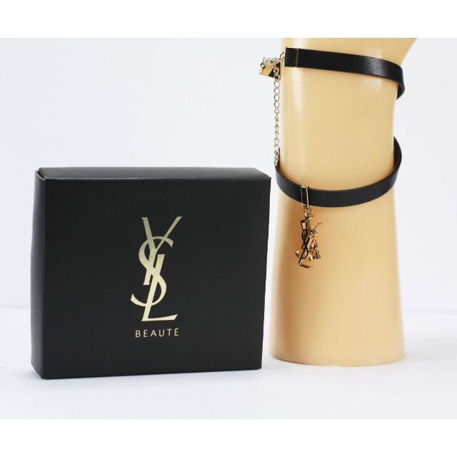 Yves Saint Laurent Beaute(イヴサンローランボーテ)のyslblc1 新品未使用　イヴサンローラン　ノベルティ２WAYブレスレット レディースのアクセサリー(ブレスレット/バングル)の商品写真