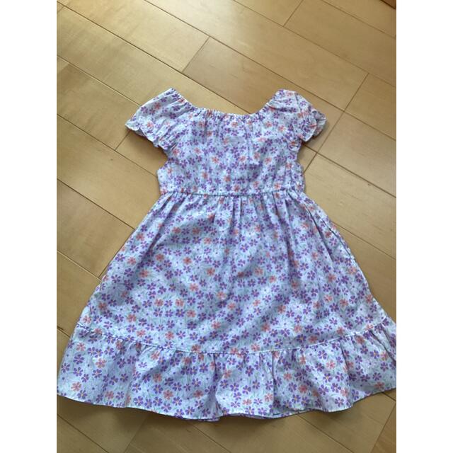 OLIVER CLUB    花柄ワンピース　110   女の子 キッズ/ベビー/マタニティのキッズ服女の子用(90cm~)(ワンピース)の商品写真