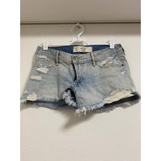 アバクロンビーアンドフィッチ(Abercrombie&Fitch)のアバクロ　デニムショートパンツ(ショートパンツ)