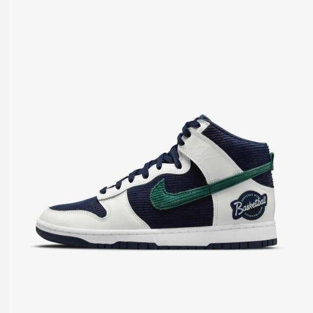 【完売品】Nike Dunk High EMB College Navy