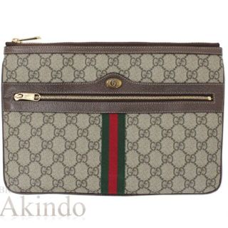 グッチ(Gucci)のグッチ クラッチバッグ GGスプリーム オフィディア ポーチ メンズ レディース(セカンドバッグ/クラッチバッグ)