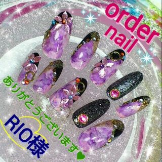 RIO様専用出品♥パープルタイダイ♥