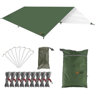 タープ 防水 天幕 シェード テント 大型 キャンプ 日よけ 撥水 耐久 UV(その他)