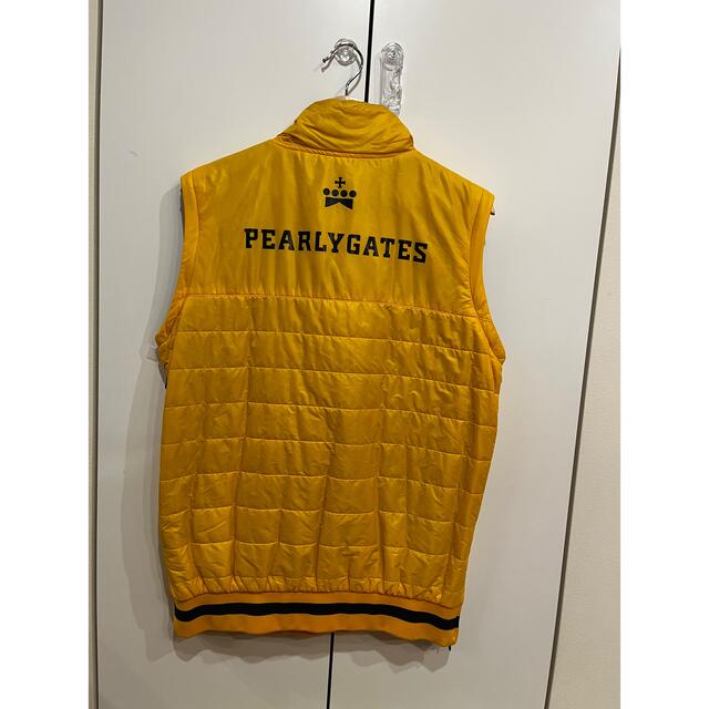 PEARLY GATES(パーリーゲイツ)のメンズ　パーリーゲイツ　中綿ジャケット　サイズ4   リバーシブル　ベスト スポーツ/アウトドアのゴルフ(ウエア)の商品写真