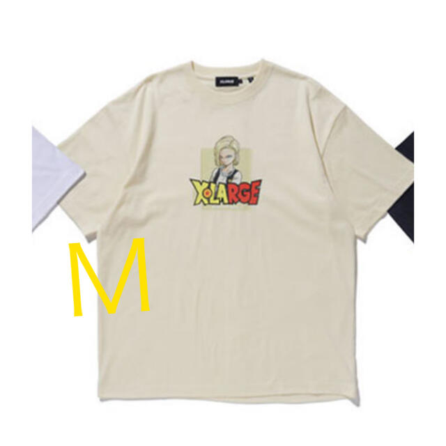 XLARGE x DRAGON BALL ANDROID18 YELLOW