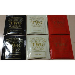 TWG紅茶　オートクチュール　3種類6点(茶)