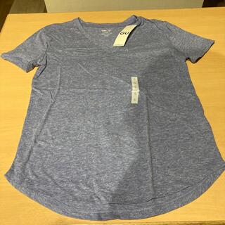 ジーユー(GU)の新品タグ付き　GU  VネックT  Tシャツ　Sサイズ(Tシャツ(半袖/袖なし))