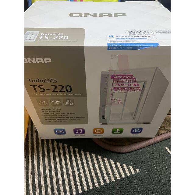 QNAP TS-220 NAS 2ベイ