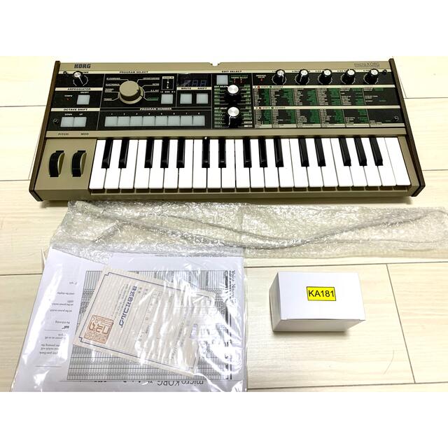 KORG(コルグ)のmicroKORG 楽器の鍵盤楽器(キーボード/シンセサイザー)の商品写真