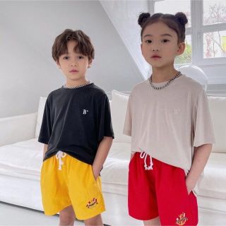 ザラキッズ(ZARA KIDS)のSALE韓国子供服　シルク刺繍Tシャツ(Tシャツ/カットソー)