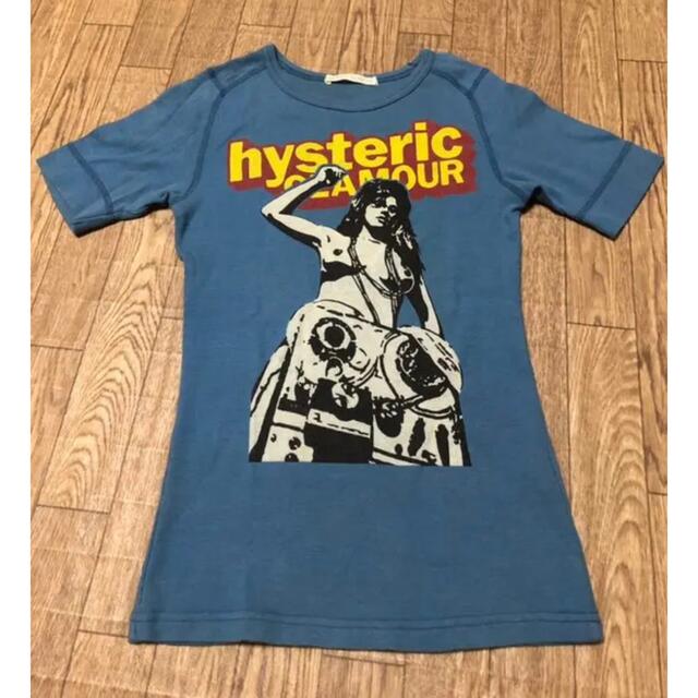 HYSTERIC GLAMOUR(ヒステリックグラマー)のヒステリックグラマー 初期 Tシャツ カシミア入り 激レア☆ レディースのトップス(Tシャツ(半袖/袖なし))の商品写真