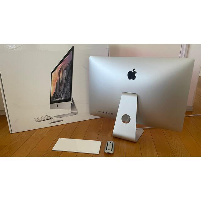 Mac (Apple)(マック)のiMac Late 2015 27インチ 5Kディスプレイ SSD 1TB新品 スマホ/家電/カメラのPC/タブレット(デスクトップ型PC)の商品写真