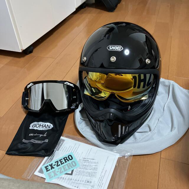 SHOEI EX-ZERO XLサイズ おまけ付き 保証残り