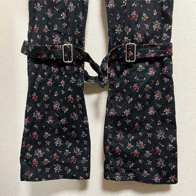 X-girl FLORAL BONDAGE PANTS ボンテージ パンツ 花柄 3