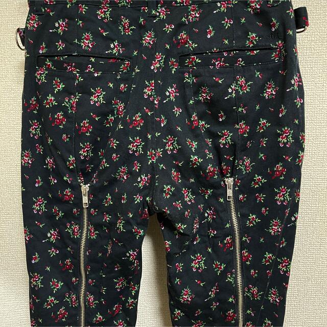 X-girl FLORAL BONDAGE PANTS ボンテージ パンツ 花柄 4