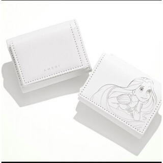 タカラジマシャ(宝島社)のAMERI×ラプンツェル　白いミニ財布(財布)
