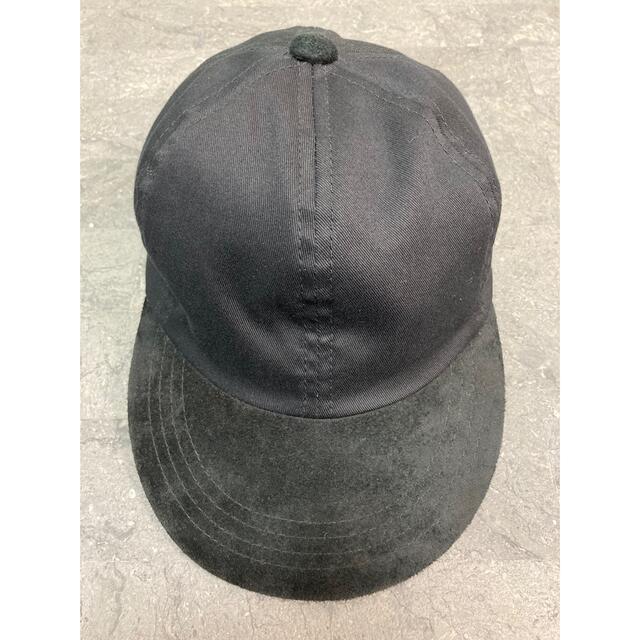Hender Scheme(エンダースキーマ)のHender Scheme  2 tone cap 2トーンキャップ ブラック メンズの帽子(キャップ)の商品写真