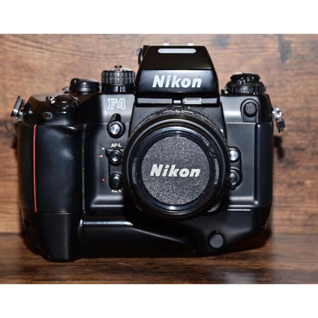 フィルムカメラ　NIKON F4S 完動品　レンズ付き！