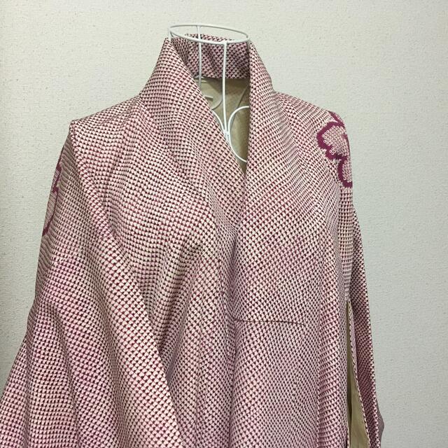 袋帯 西陣織 御召機の証 縦縞 蜻蛉柄 暈し 乳白色 長尺 O-4175 帯 袋帯 西陣織 御召機の証 縦縞 蜻蛉柄 暈し 乳白色 長尺 O-4175 帯