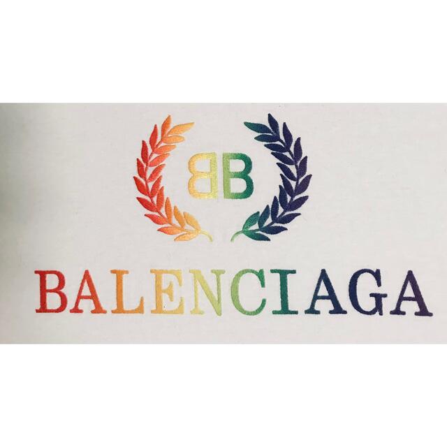 Balenciaga - バレンシアガ レインボーロゴtシャツの通販 by TK ...