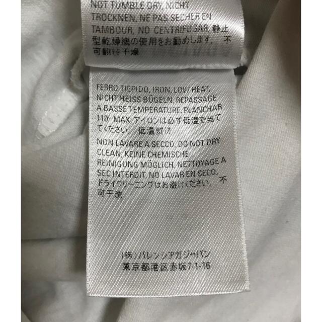 バレンシアガ　レインボーロゴtシャツ