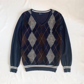 フレッドペリー(FRED PERRY)のFRED PERRY アーガイル柄ニットセーター(ニット/セーター)