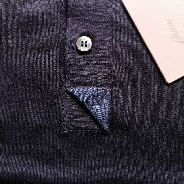 メンズ Brioni - ブリオーニ 半袖ポロシャツサイズ46 XS ダークネイビーの通販 by edin｜ブリオーニならラクマ のブリオー