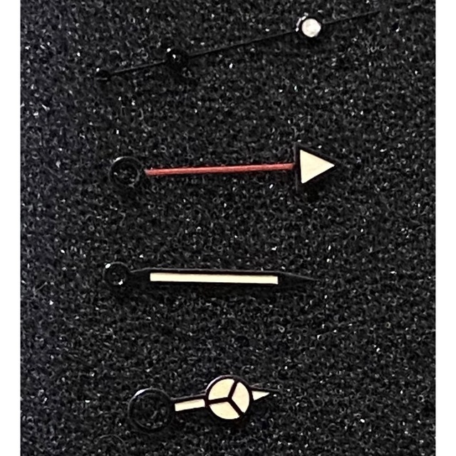 ROLEX(ロレックス)のＲＯＬＥＸ　ＲＥＦ１６５７０　ＥＸ２　針セット　トリチウム　秒針のみルミノバ メンズの時計(腕時計(アナログ))の商品写真