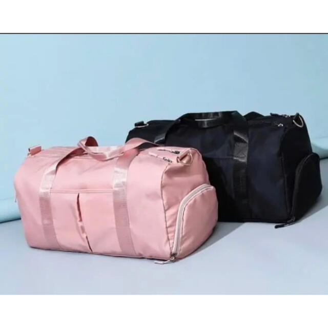 ☆ピンク☆2way ボストンバッグ 大容量 多機能  オシャレ レディースのバッグ(ボストンバッグ)の商品写真