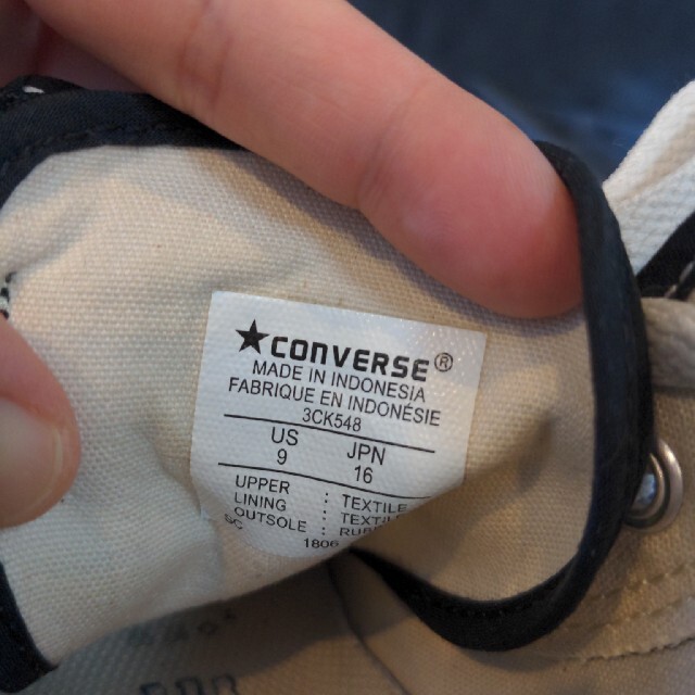 CONVERSE(コンバース)のアティーナ様専用　コンバースオールスターハイカット16センチ　美品 キッズ/ベビー/マタニティのキッズ靴/シューズ(15cm~)(スニーカー)の商品写真
