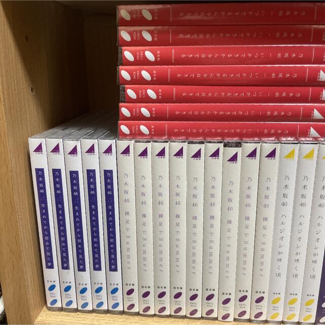 乃木坂46(ノギザカフォーティーシックス)の乃木坂46 通常盤 シングルCD 139枚 まとめセット エンタメ/ホビーのCD(ポップス/ロック(邦楽))の商品写真