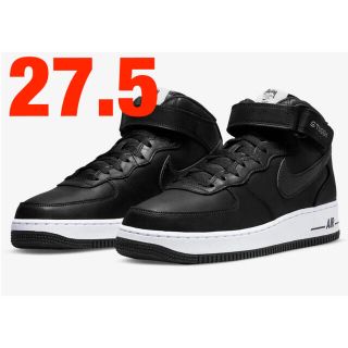 ナイキ(NIKE)の【27.5cm】Stussy × Nike Air Force 1 Mid(スニーカー)