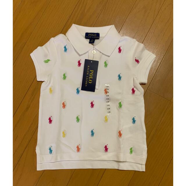 POLO RALPH LAUREN(ポロラルフローレン)のポロシャツ キッズ/ベビー/マタニティのキッズ服女の子用(90cm~)(Tシャツ/カットソー)の商品写真