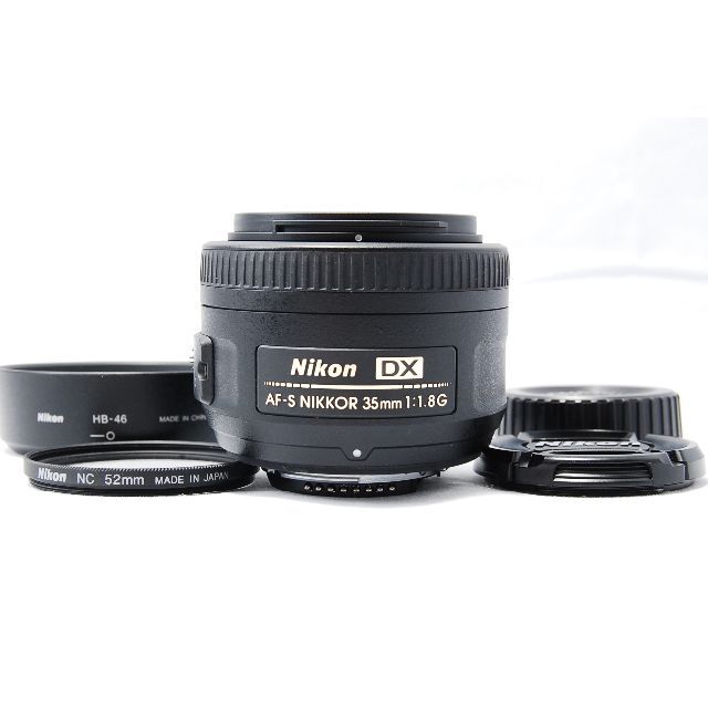 Nikon(ニコン)のNikon AF-S DX NIKKOR 35mm F1.8 G スマホ/家電/カメラのカメラ(レンズ(単焦点))の商品写真