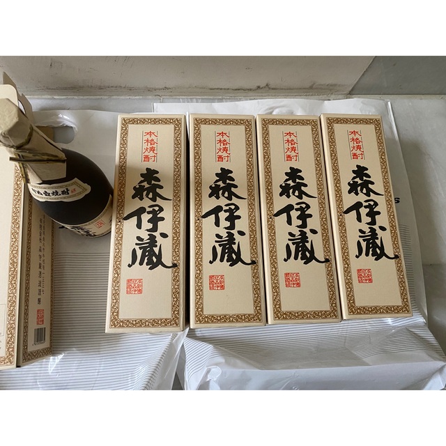 森伊蔵５本 食品/飲料/酒の酒(焼酎)の商品写真