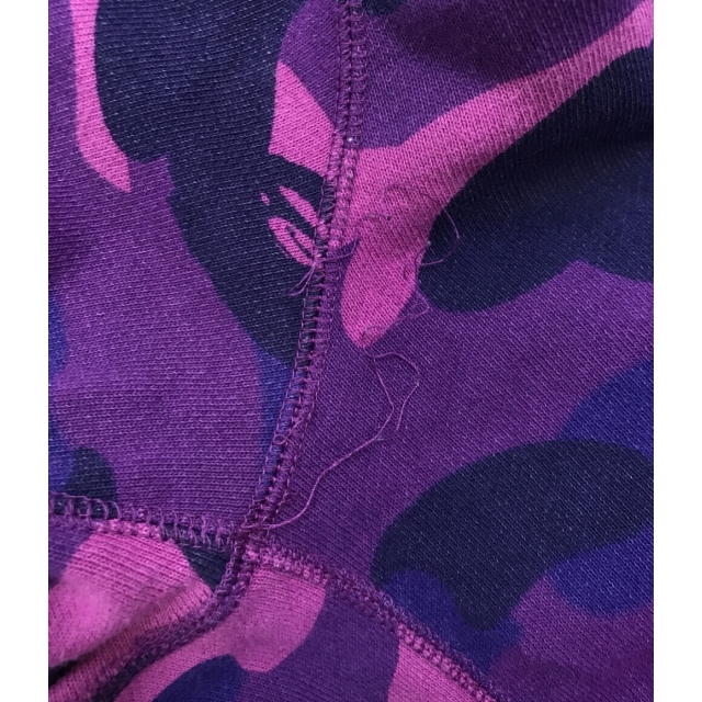 A BATHING APE(アベイシングエイプ)のアベイシングエイプ パーカー カラーカモジップアップパーカー メンズ M メンズのトップス(パーカー)の商品写真