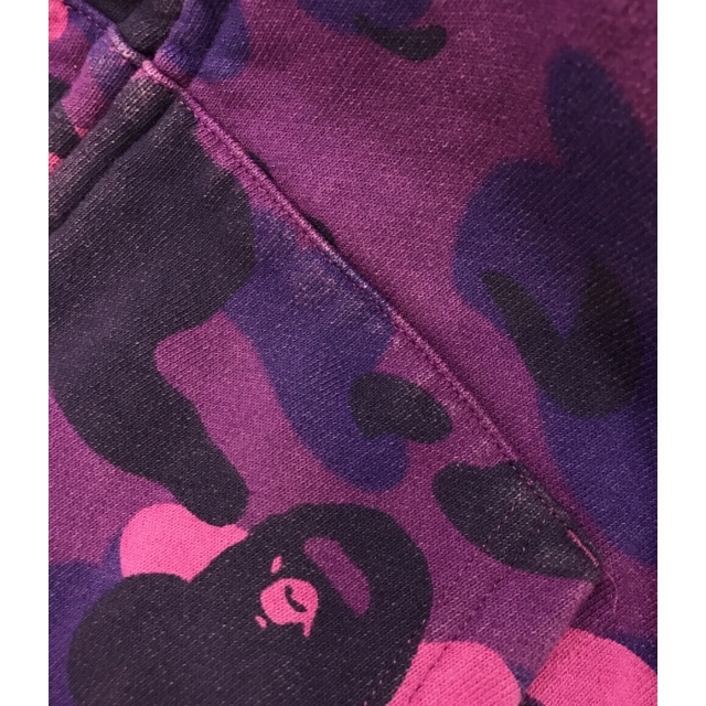 A BATHING APE(アベイシングエイプ)のアベイシングエイプ パーカー カラーカモジップアップパーカー メンズ M メンズのトップス(パーカー)の商品写真