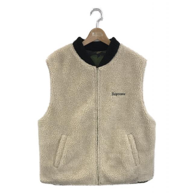 シュプリーム Supreme リバーシブルフリースワークベスト メンズ L シュプリーム Supreme リバーシブルフリースワークベスト メンズ L