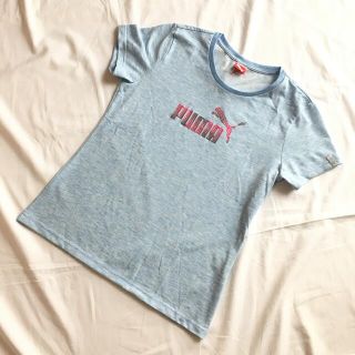 プーマ(PUMA)のPUMA Tシャツ 水色Tシャツ 最終値下げ(Tシャツ(半袖/袖なし))