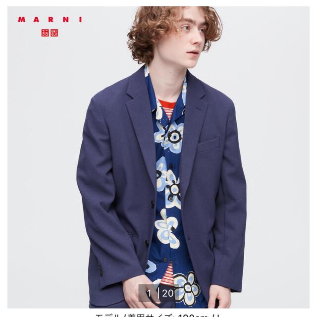 Marni - ユニクロ × マルニ テーラード ジャケット セットアップ可能の通販 by micky｜マルニならラクマ